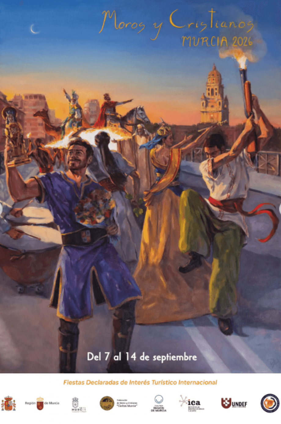 Fiestas de Moros y Cristianos. Homenaje al Rey Alfonso X El Sabio