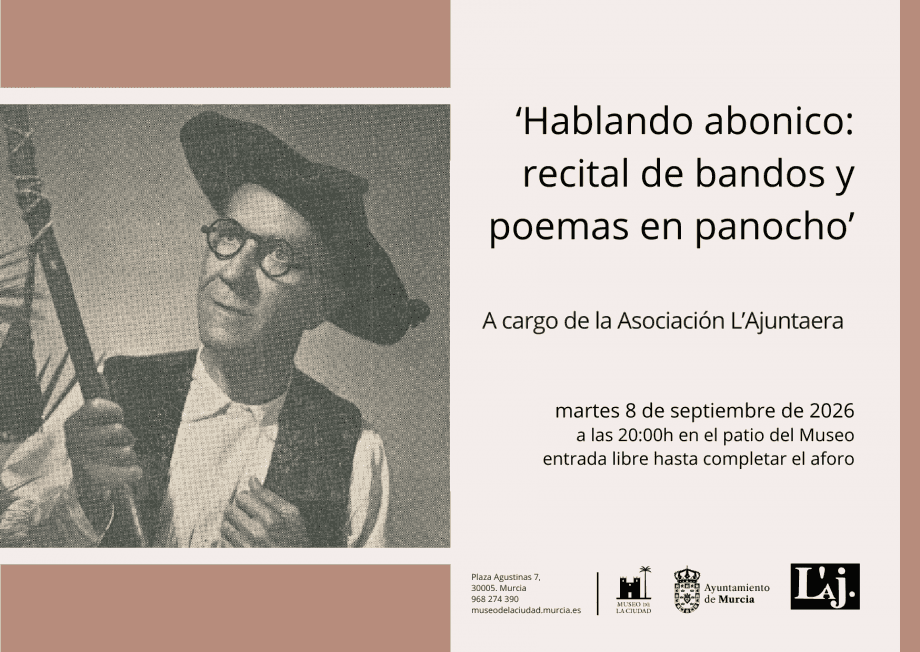 Hablando abonico: Recital de bandos y poemas en panocho