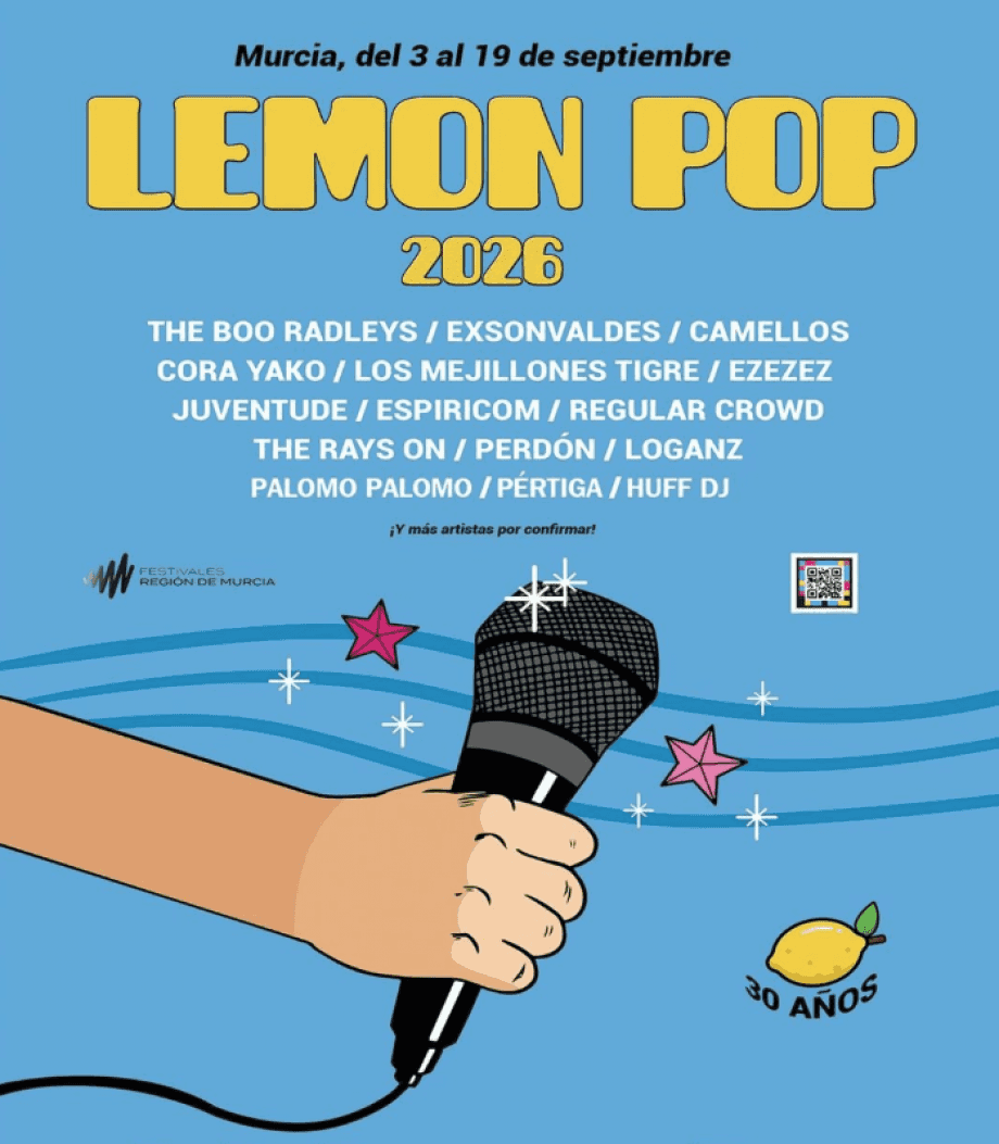 Lemon Pop 2026: Pértiga, Cora Yako, Ezezez, Los Mejillones Tigre y Camellos