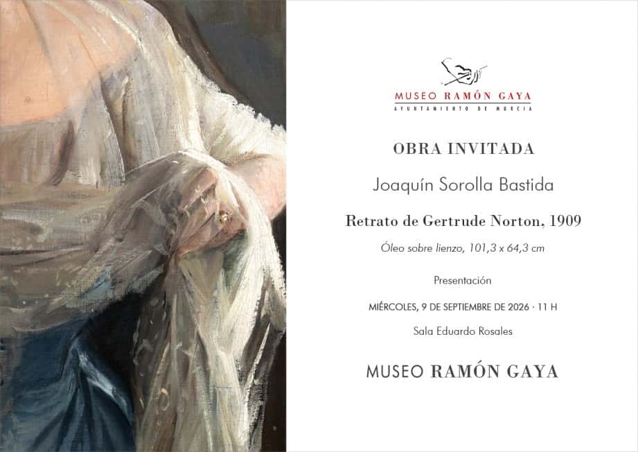 Obra Invitada: Retrato de Gertrude Norton, de Joaquín Sorolla