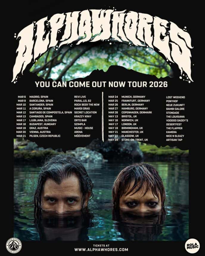 AlphaWhores: You Can Come Out Now Tour 2026
