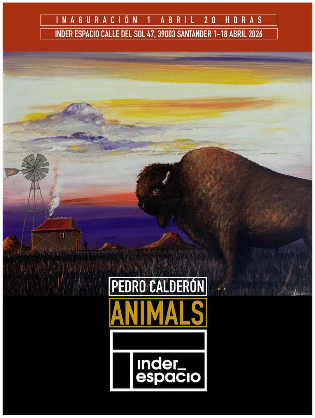 Inauguración de la exposición 'Animals' de Pedro Calderón