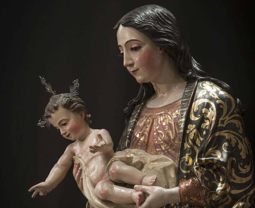 Procesión de Nuestra Señora de la Paz de la Hermandad Sacramental de Santiago
