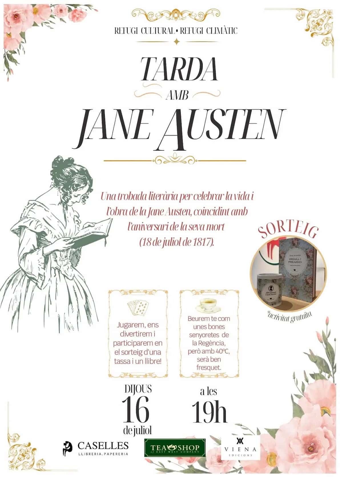 Xerrada literària entorn de la figura de Jane Austen