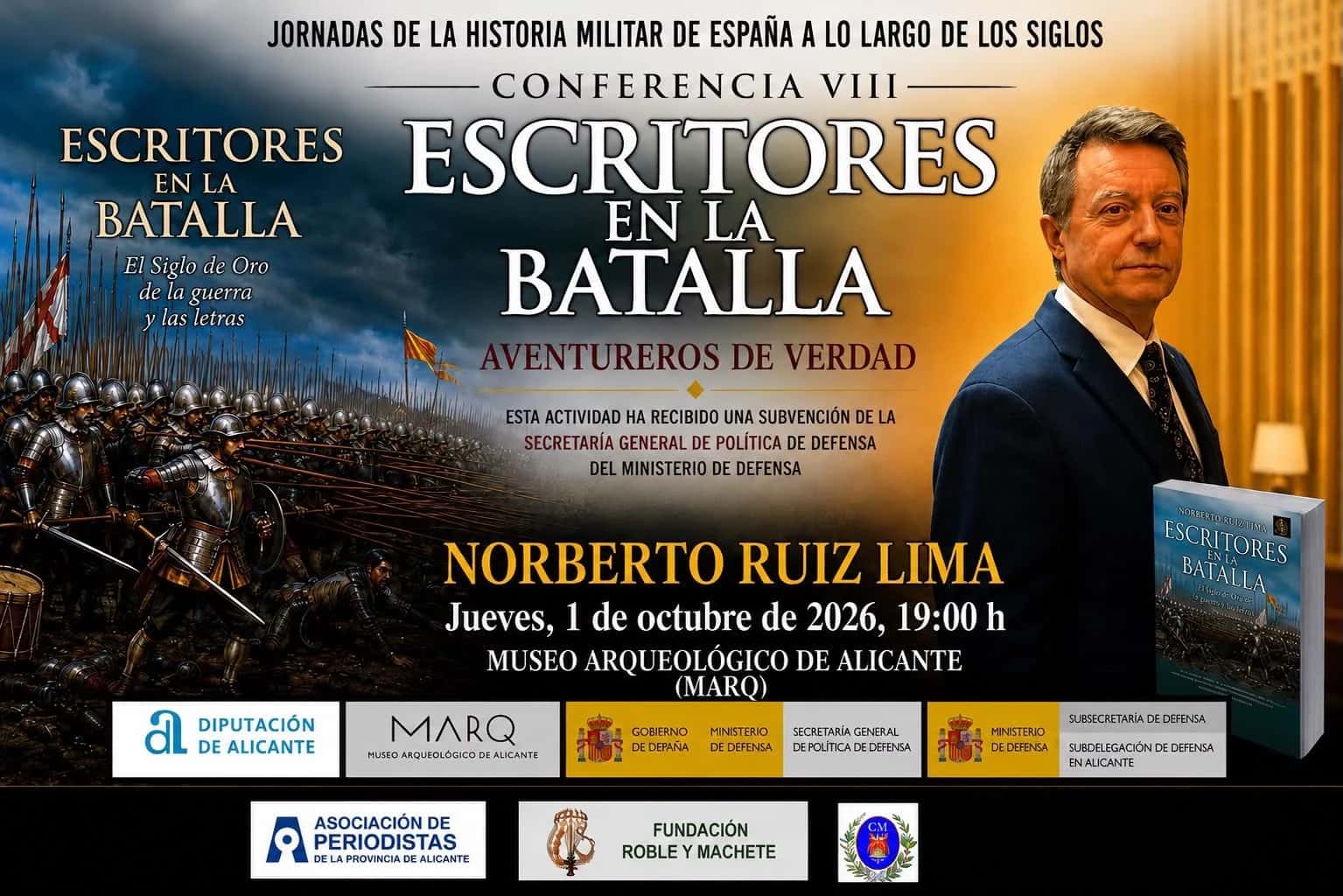 Escritores en la batalla. Aventureros de verdad