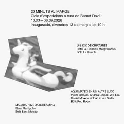 Cicle d'exposicions 20 minuts al marge