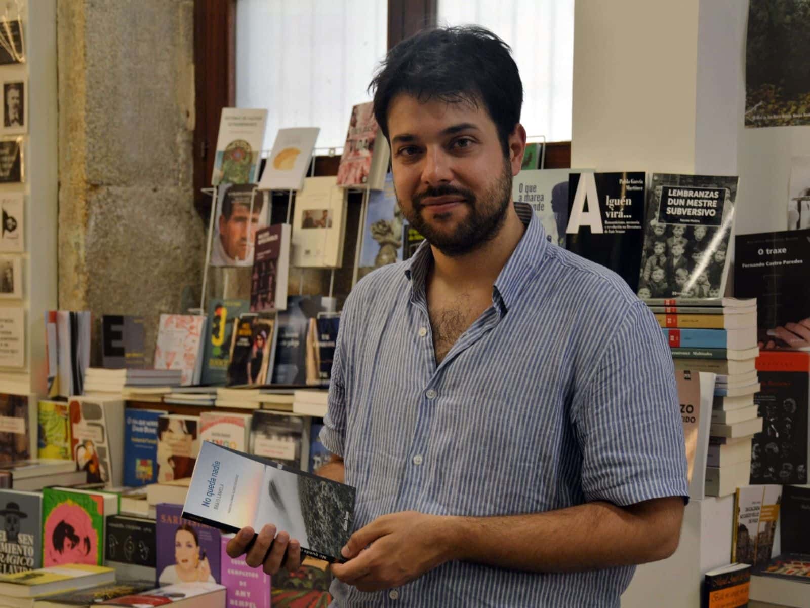 Presentación del libro 'A lingua estranxeira' de Brais Lamela