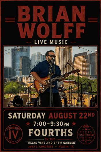 Brian Wolff Live at Fourths