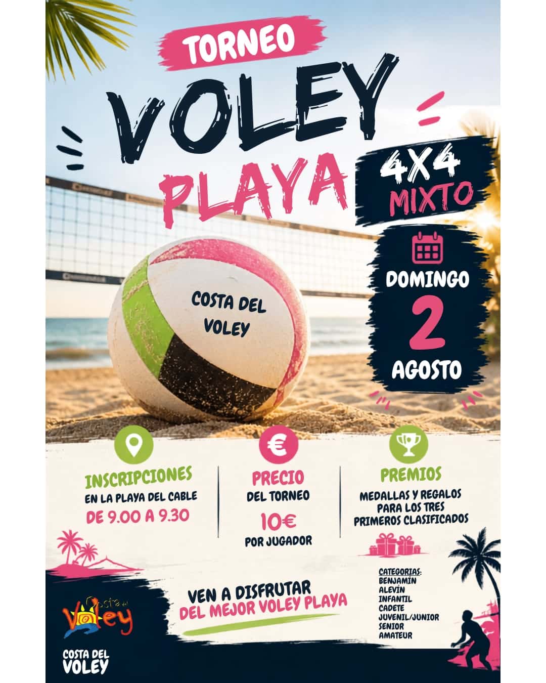 XVII Torneo Voley Playa Costa del Voley