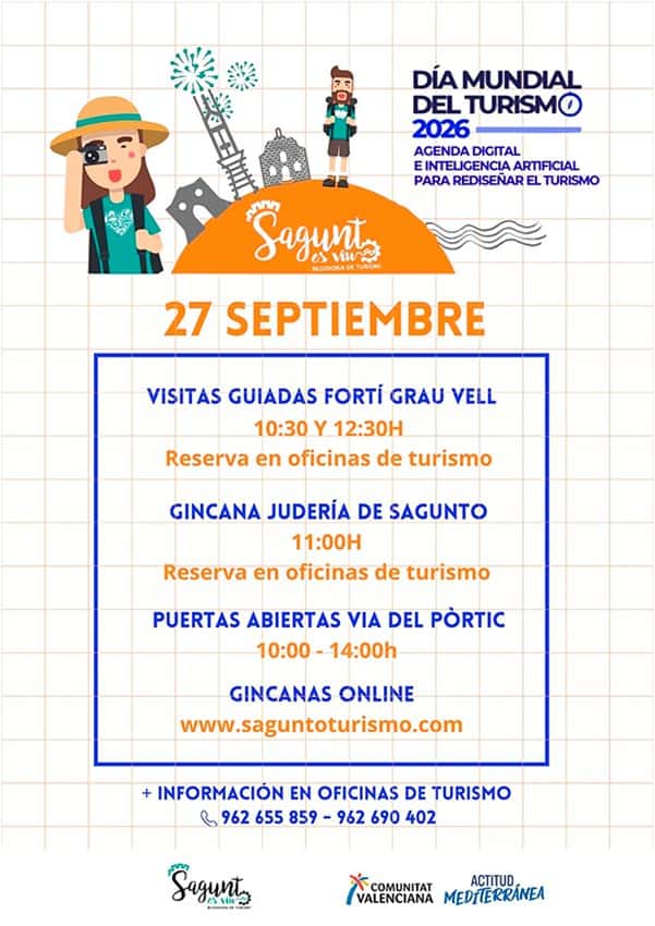 Actividades por el Día Mundial del Turismo