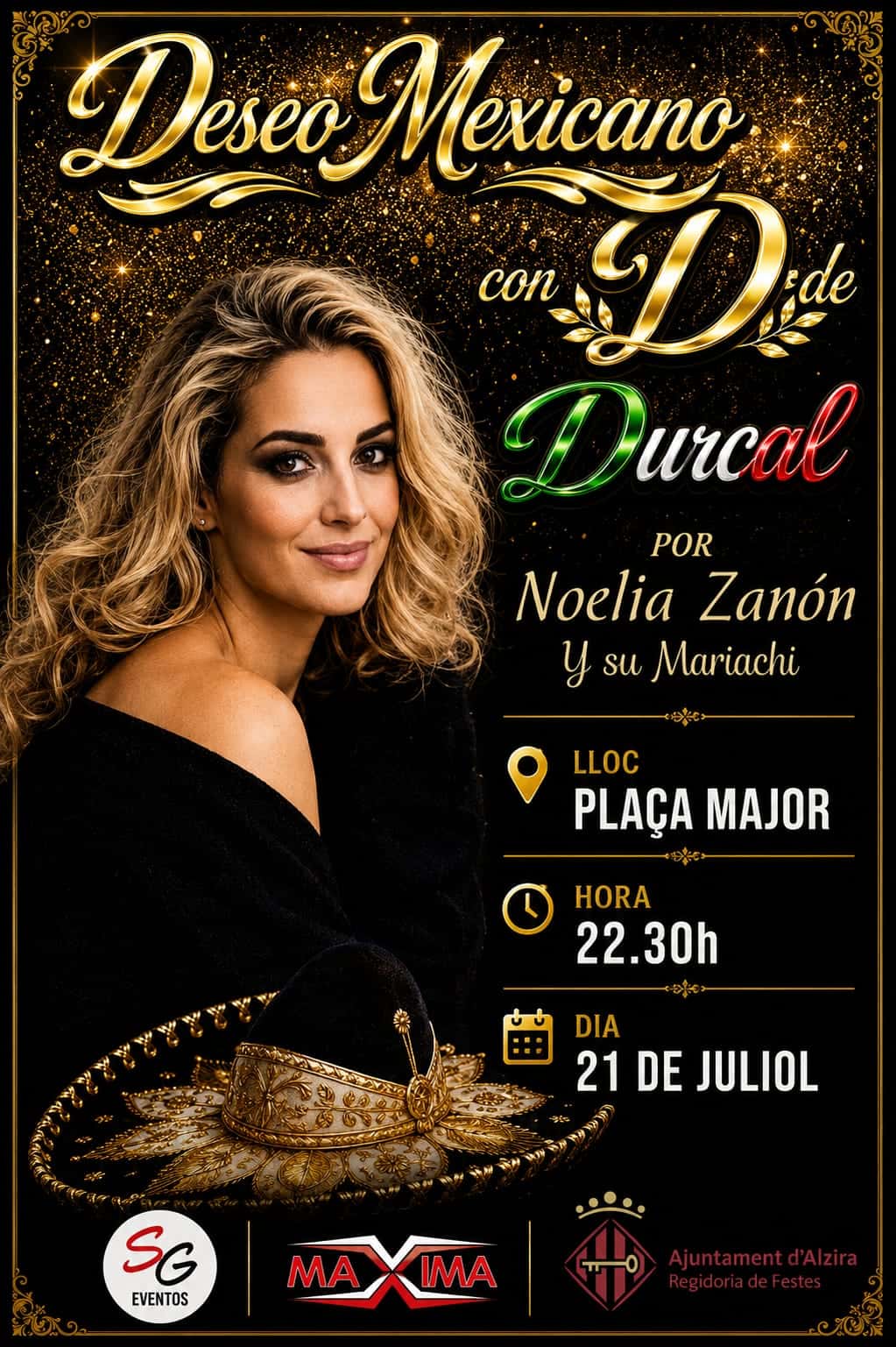 Deseo Mexicano con D de Durcal con Noelia Zanón