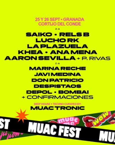 El Muac Fest se muda al Cortijo del Conde en septiembre