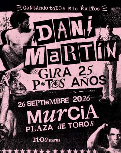 Dani Martín en Murcia: dos noches en La Condomina