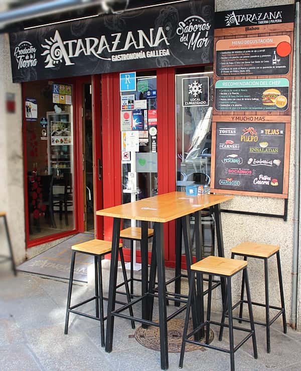 Comer en Taberna Pulpería Atarazana en Ourense