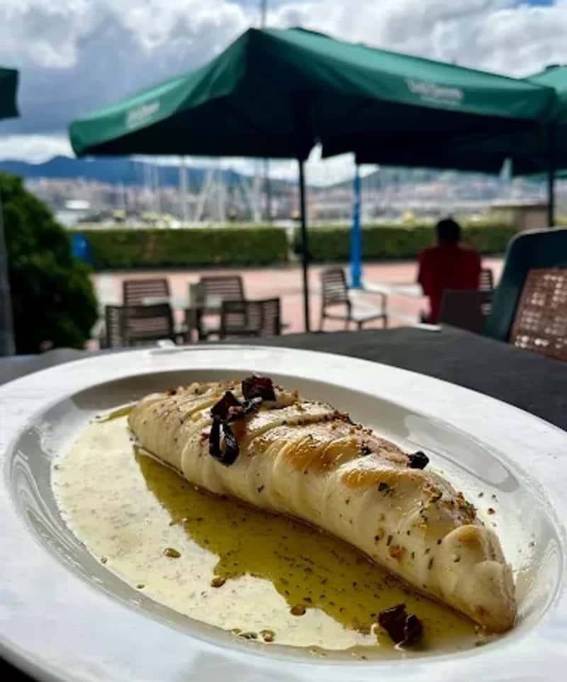 El Amarre: pescado a la brasa en el puerto de Getxo