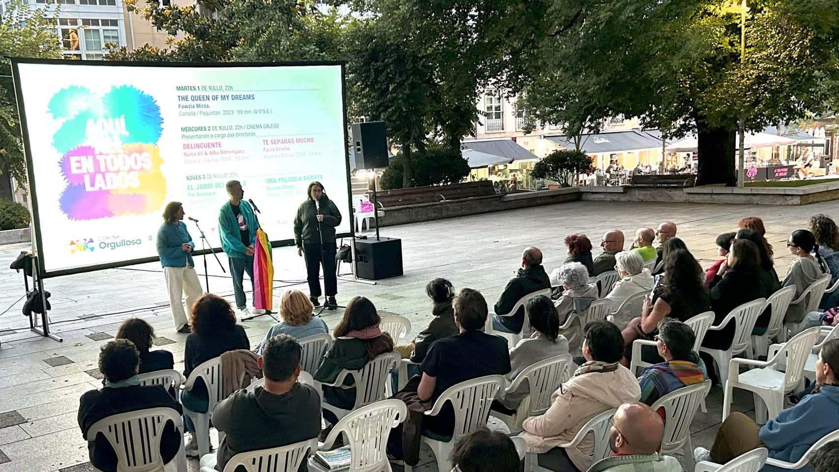 Cinema con Orgullo 7: Ciclo de cine LGTBIQ+ al aire libre