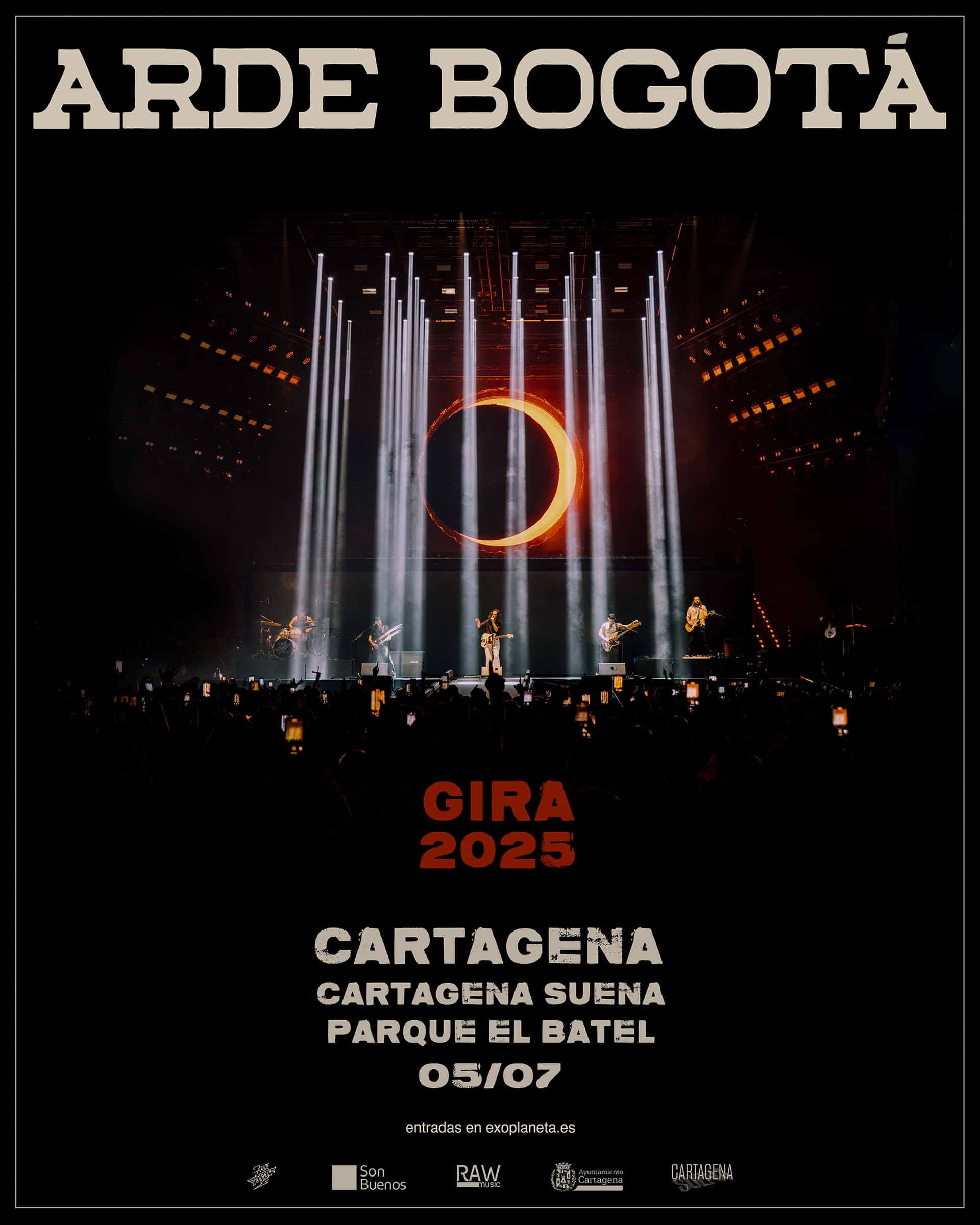 Arde Bogotá presenta su nuevo disco en una gira de salas