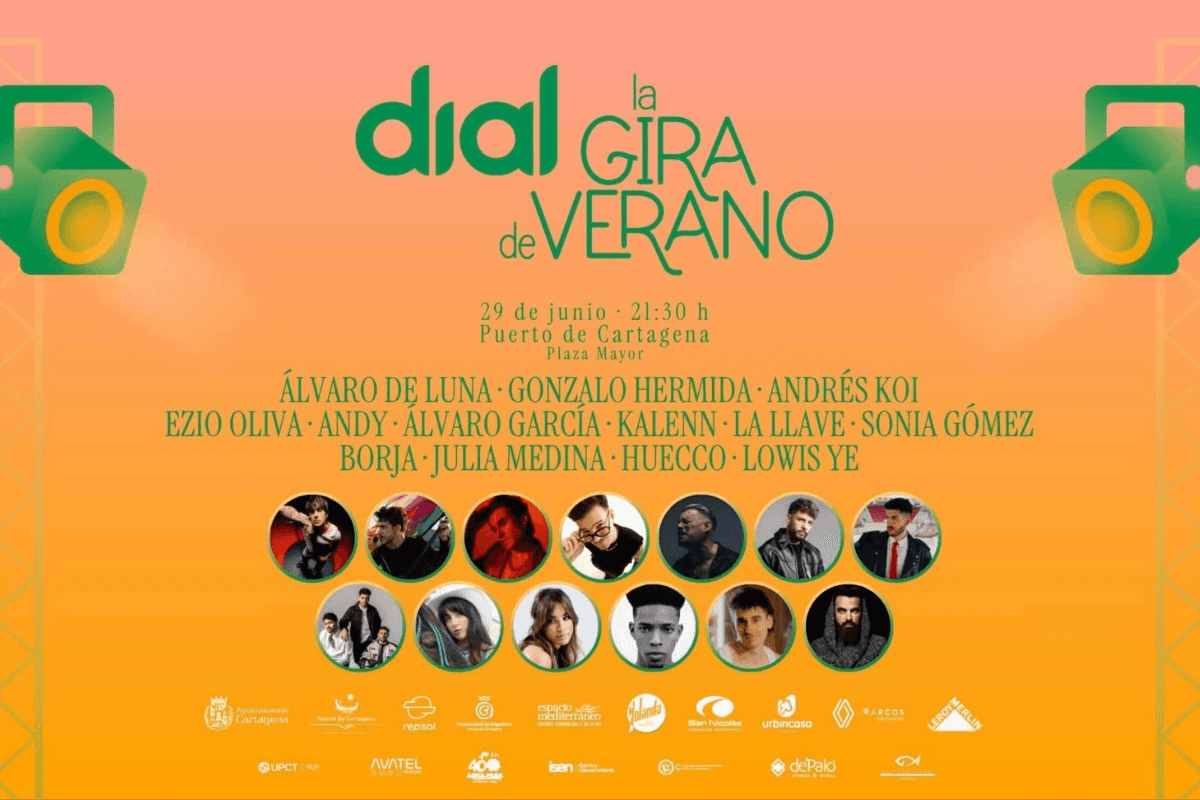 La Gira de Verano de Cadena Dial llega a Cartagena