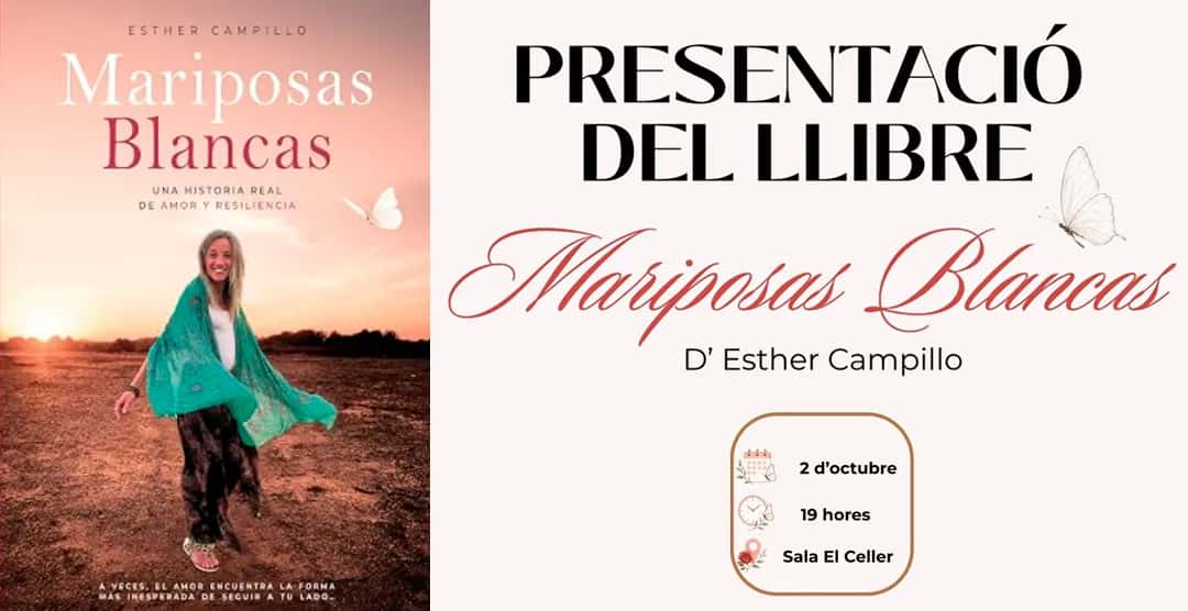 Esther Campillo presenta 'Mariposas Blancas' en Sesrovires