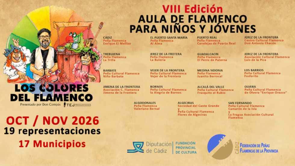 El flamenco llega a los niños con 'Los colores del flamenco'