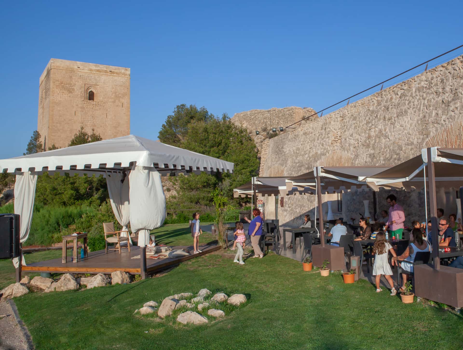 Planes de verano en el Castillo de Lorca
