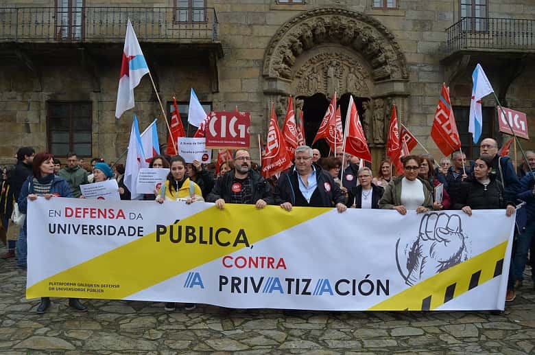 Paro académico en la Universidade de Vigo