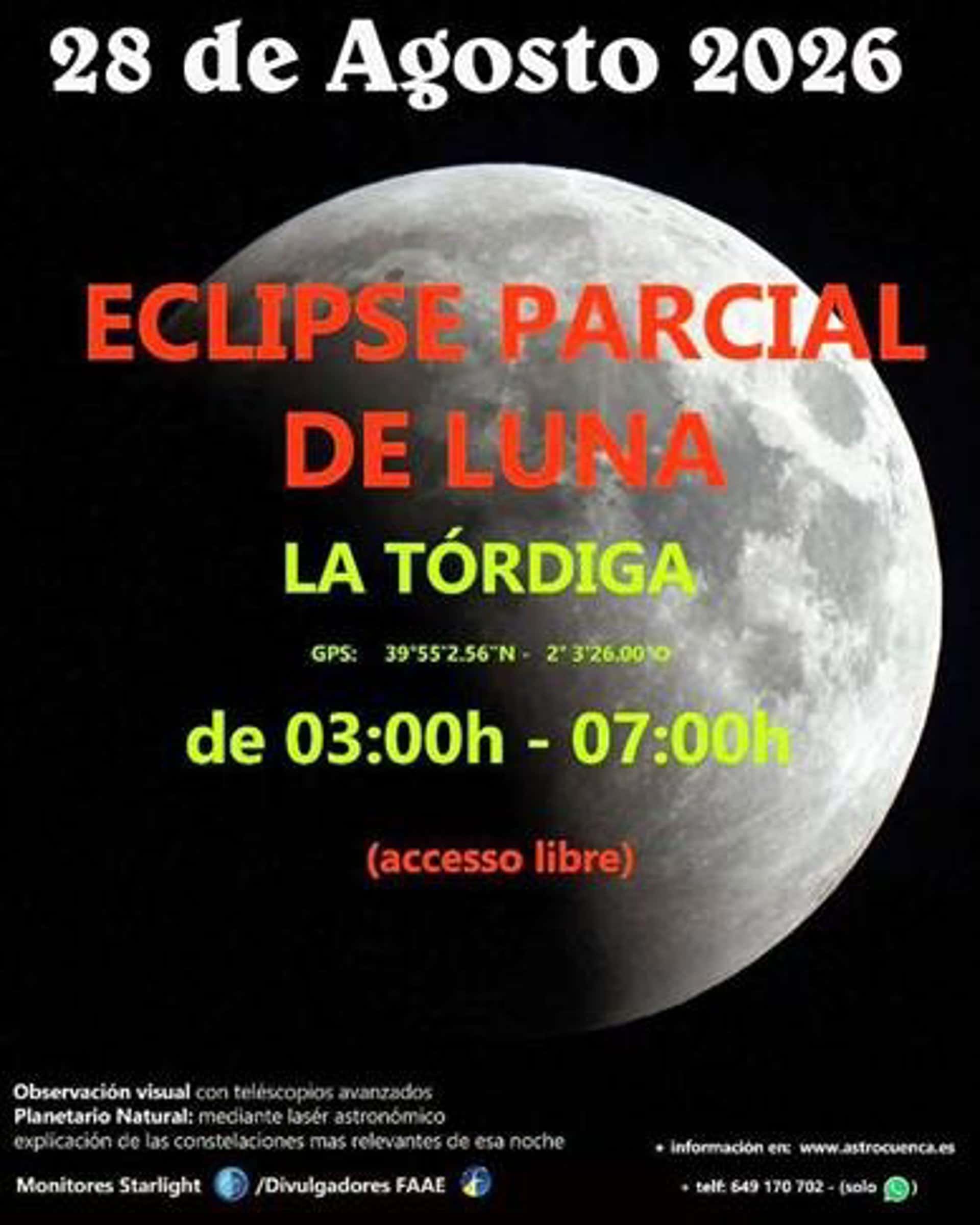 Eclipse parcial de Luna: cómo verlo en Cuenca