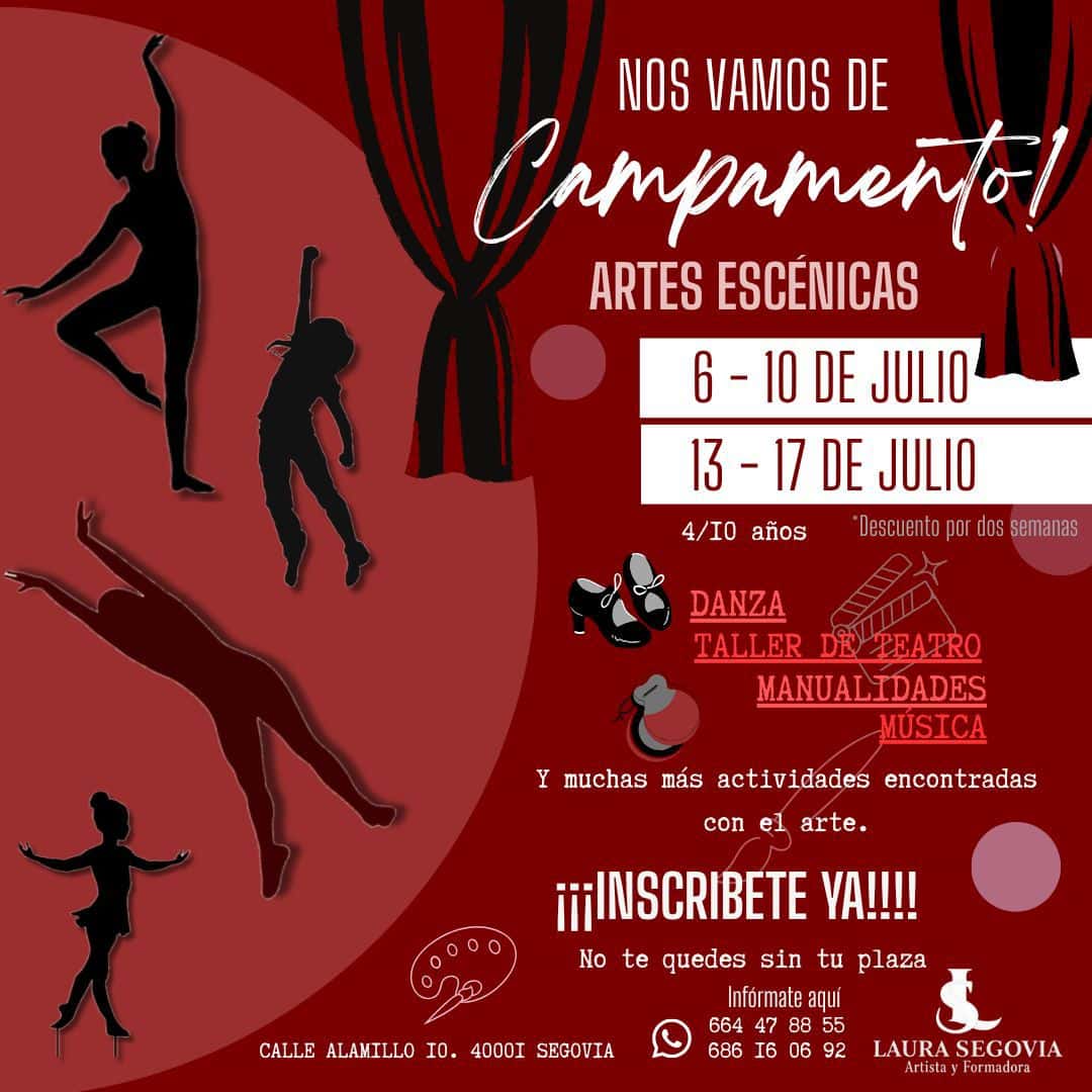 Campamento de Artes Escénicas con Laura Segovia
