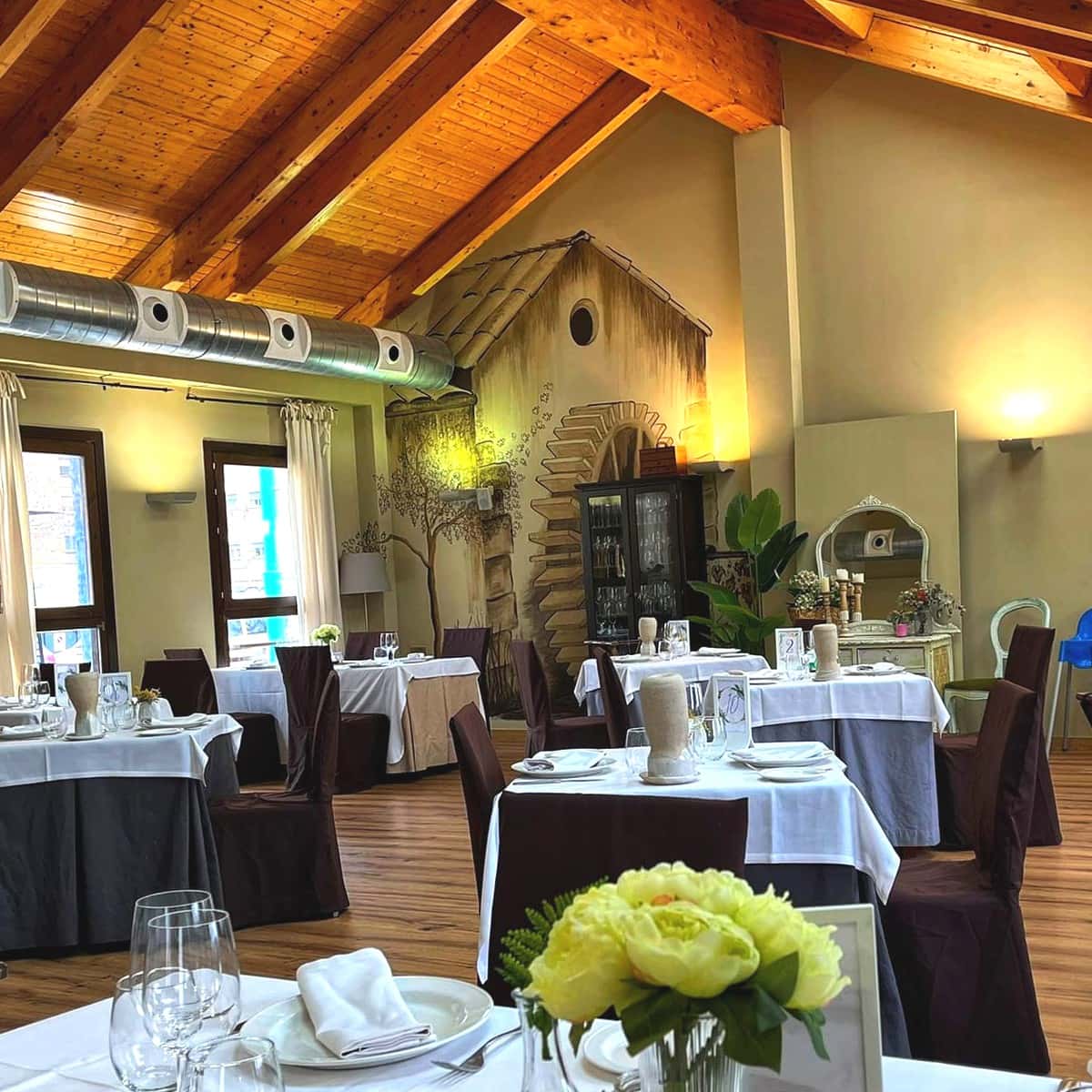 Molino de San Lázaro: cocina frente al Pilar