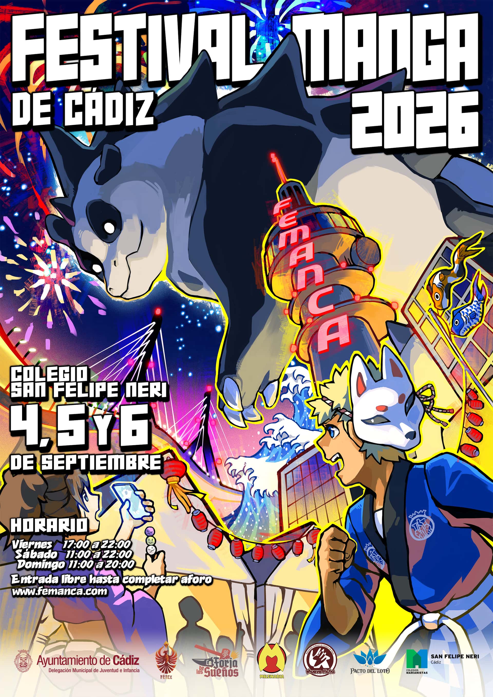 Femanca 2026: el manga volvió a San Felipe Neri