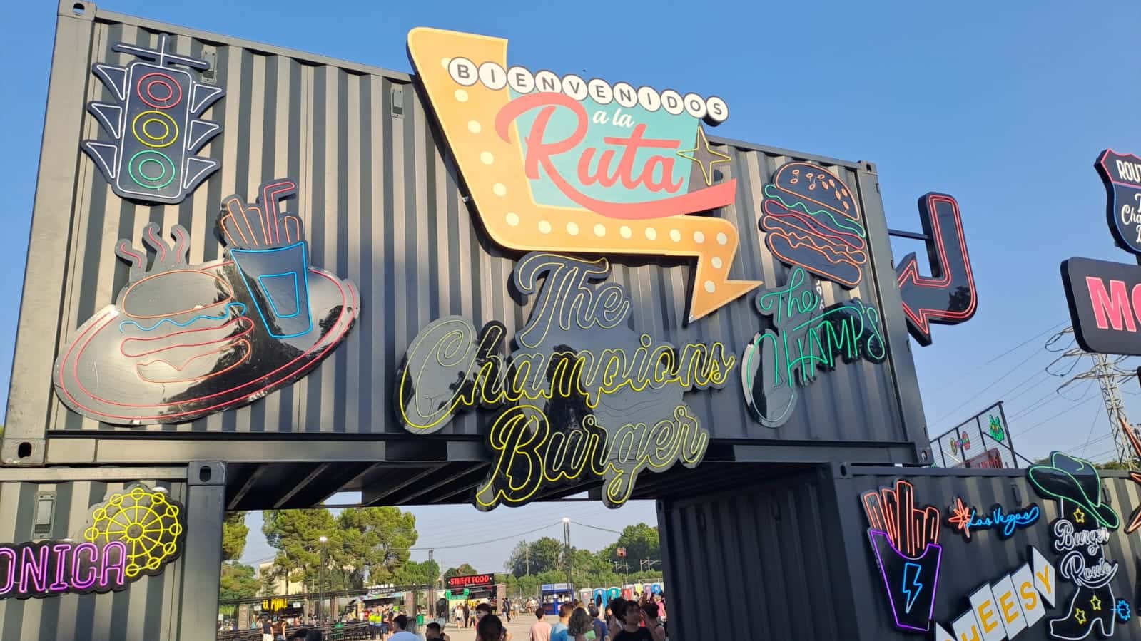 The Champions Burger: smash burgers en Les Firetes