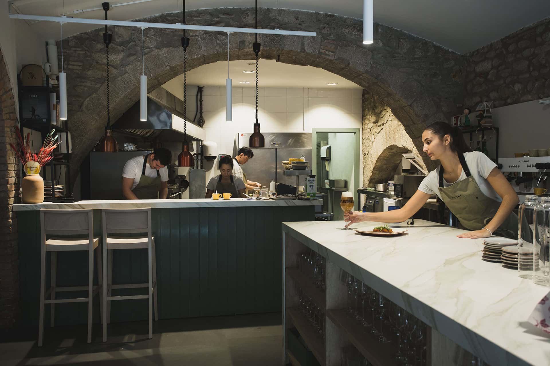 Ditifet en Girona: cocina de producto y tradición en el Barri Vell