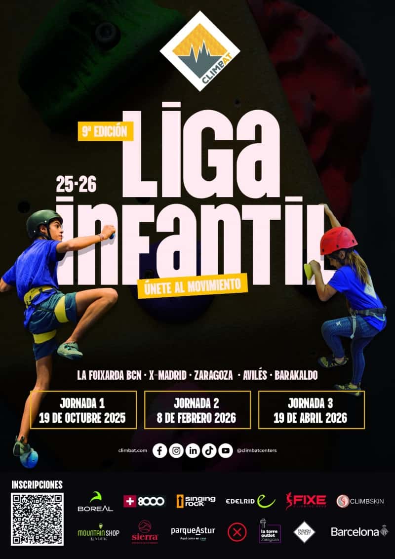 Primera jornada de la 10a Edició de la Lliga Infantil Climbat