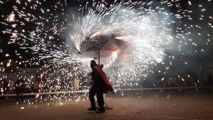 Cierre de la Gran Fira de Julio: correfoc y Rapsodia Estival