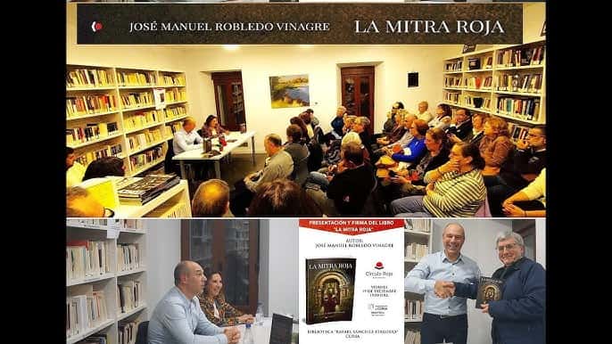 Presentación de la novela 'La mitra roja', de José Manuel Robledo Vinagre