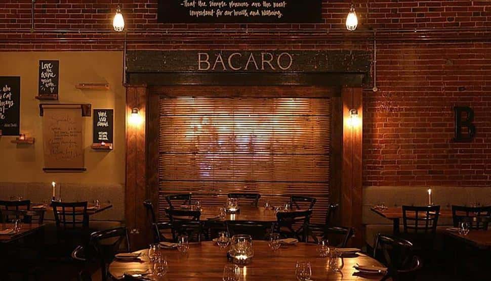 Bacaro: Italian small plates by the marina