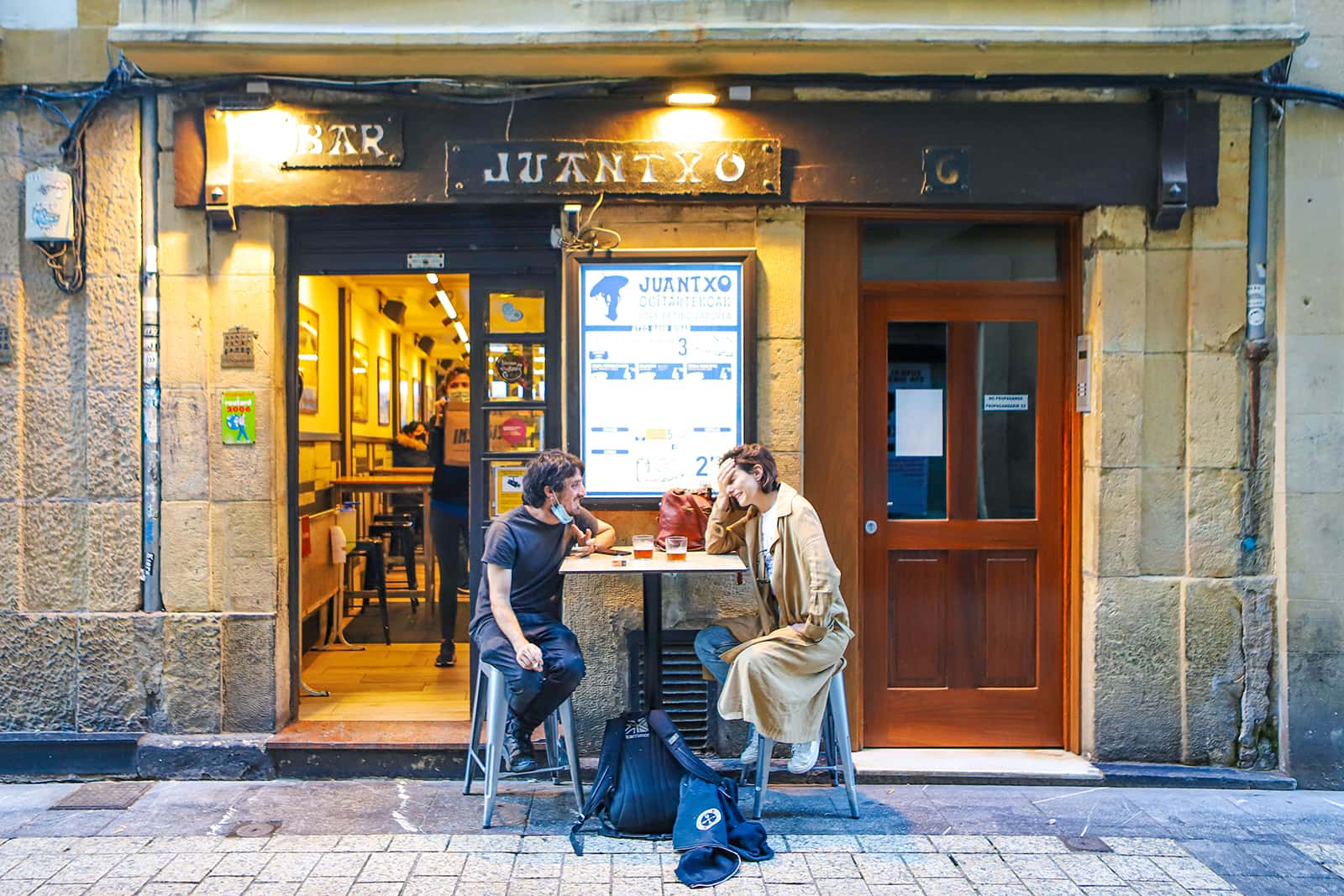 Juantxo Taberna: 90 años de bocadillos en la Parte Vieja