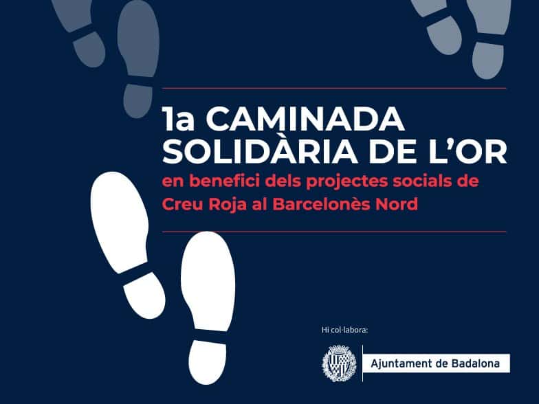 La primera Caminata del Oro recorre el Barcelonés Norte