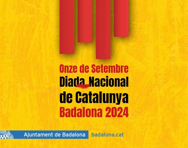 Diada 2026 en Badalona: acto y castellers en la Plana