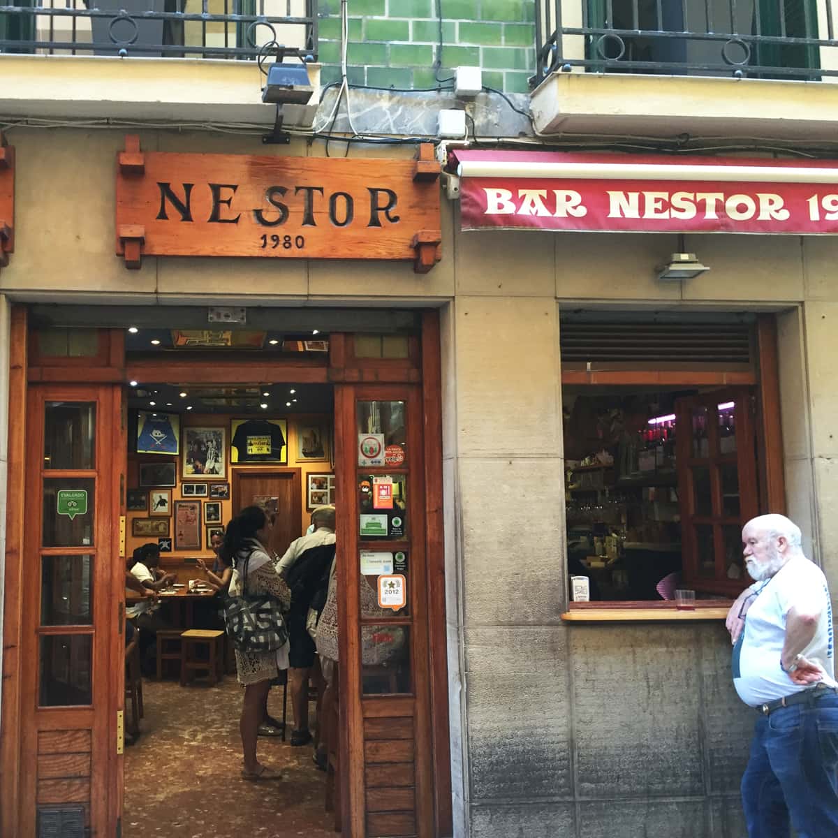 Bar Néstor: tortilla y chuleta en la Parte Vieja