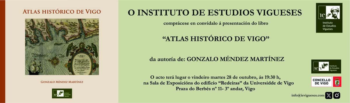 Presentación del libro 'Atlas histórico de Vigo'