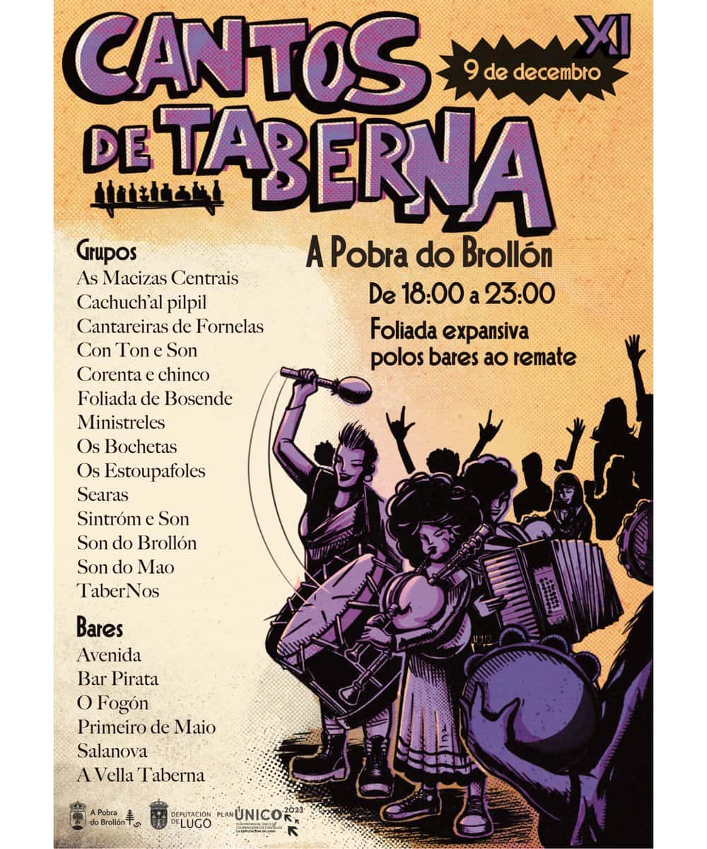 Cantos de taberna con As Searas