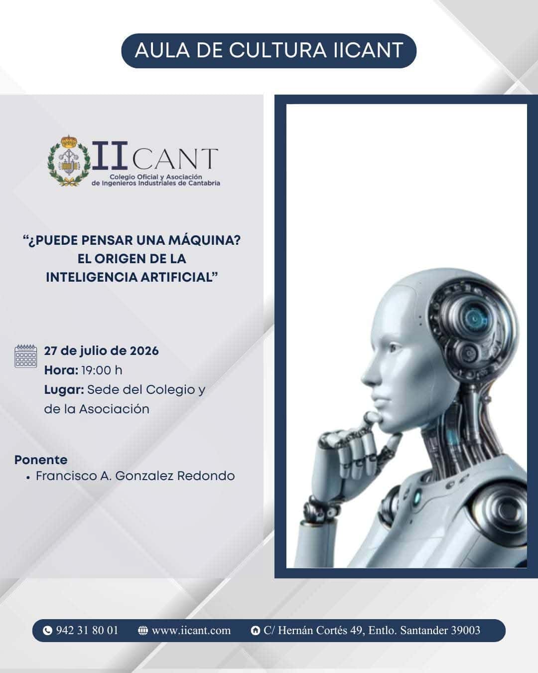¿Puede pensar una máquina el origen de la inteligencia artificial?