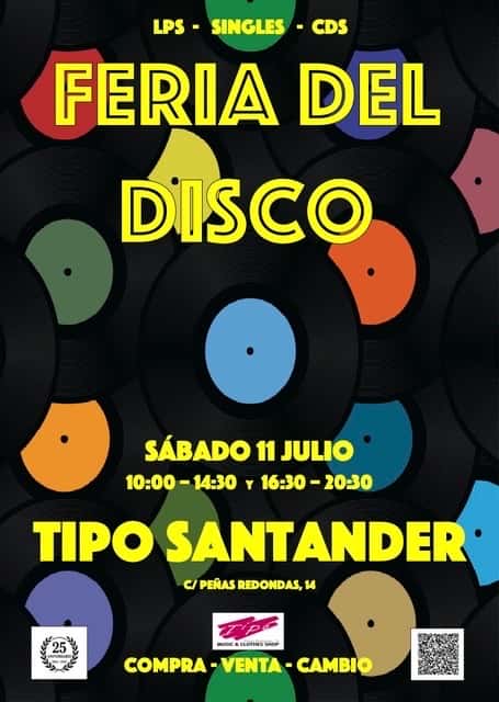 Feria del Disco Tipo Santander