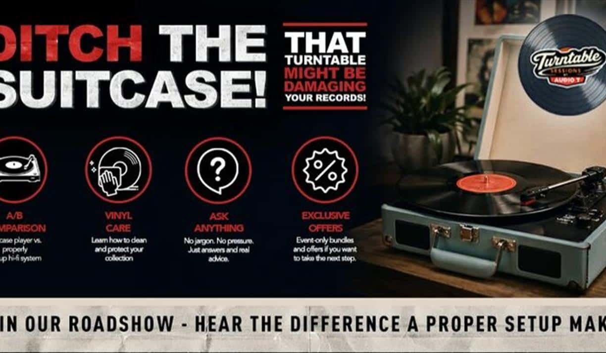 Turntable Sessions: Ditch the Suitcase!