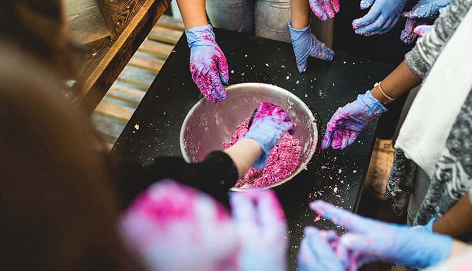 Summer Holiday Cinema x LUSH Bath-Bomb Making