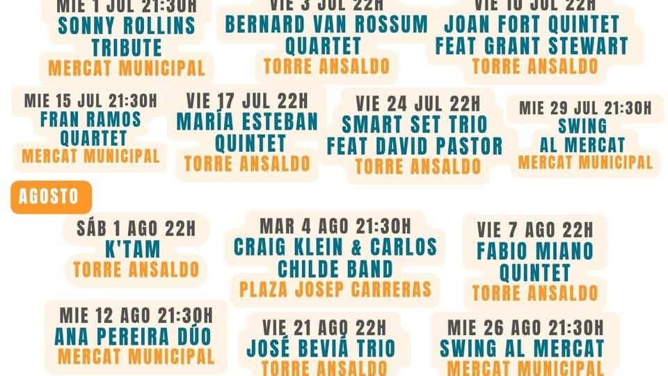 Sant Joan Jazz Fest - Swing al Mercat