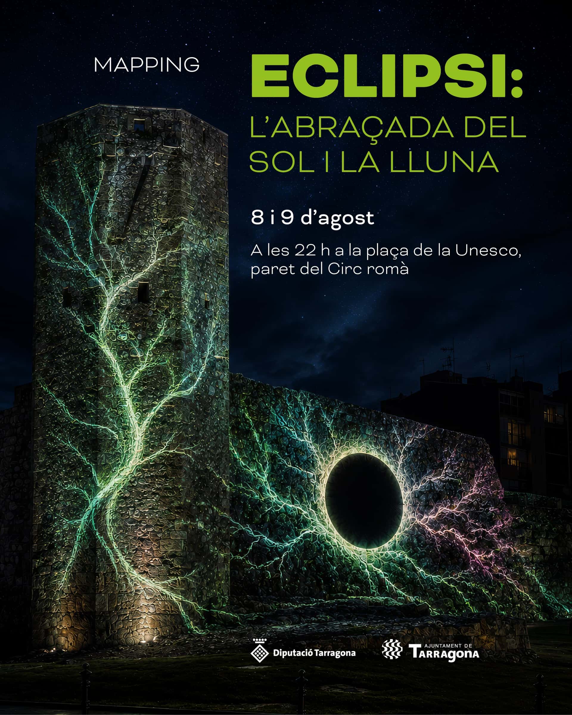 Videomapping - Eclipsi a Tarragona