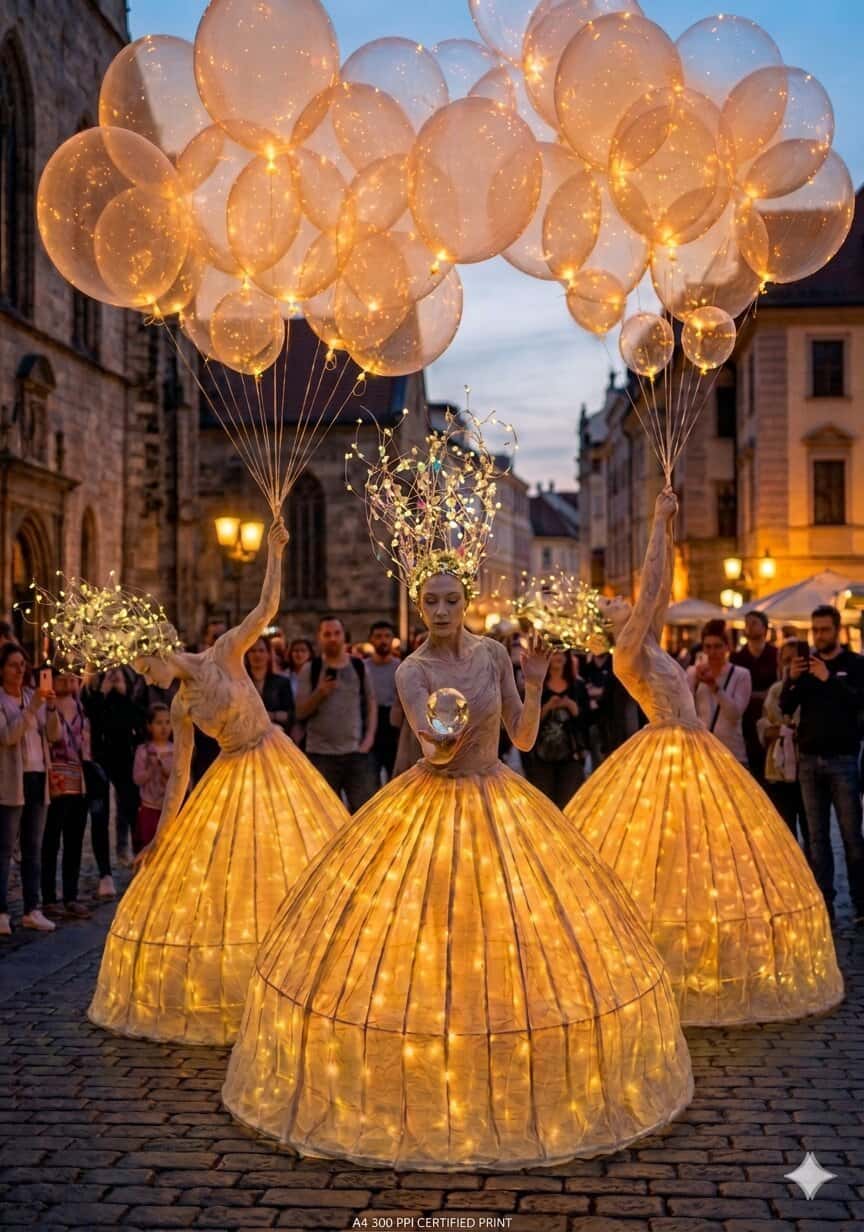 Espectacle itinerant FITT: Dones de llum