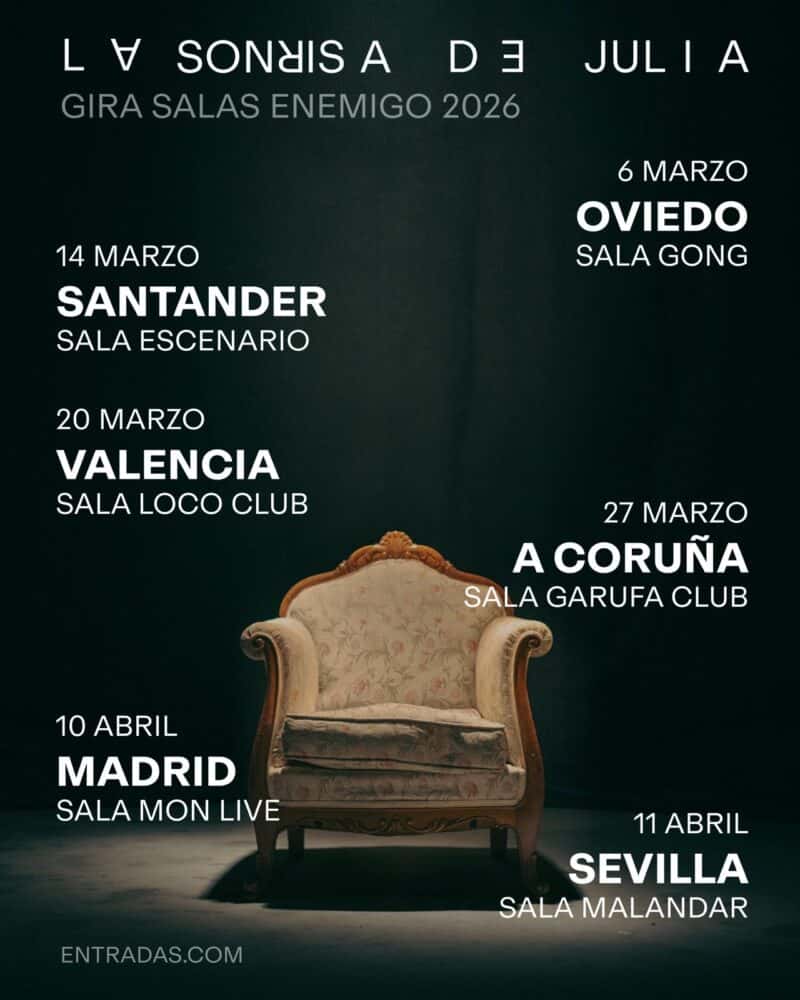 La Sonrisa de Julia en Escenario Santander